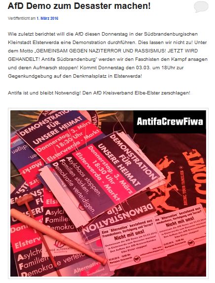 2016-03-03 Aufruf Antifa Denkmalsplatz